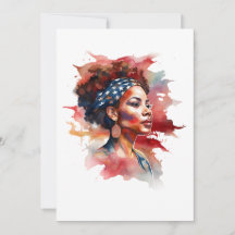 強い女の子の黒の歴史強いアフリカ