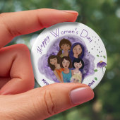 強い女の日 缶バッジ