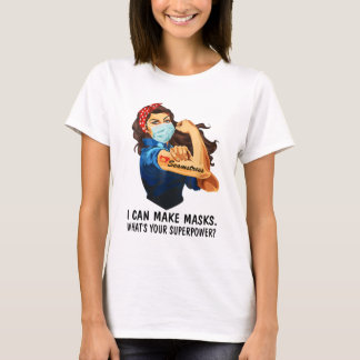 強い女タトゥーの海の女性を作ることができる Tシャツ
