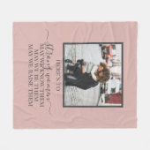 強い女性に母親の引用文ギフトにママ フリースブランケット (正面(横))