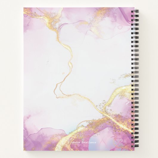 強い女性のためのインスピレーション名言ジャーナル ノートブック (裏面)