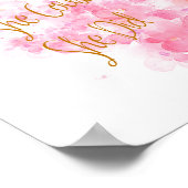 強い女性の引用文プリント ポスター (角)