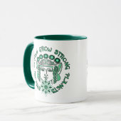 強い女性の強い惑星 マグカップ (正面左)