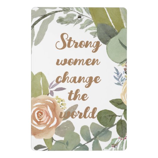 強い女性は第8次世界平等を変える ミニクリップボード (裏面)