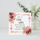 強い女性への引用文部族矢印フローラ (スタンド正面)