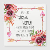 強い女性への引用文部族矢印フローラ (正面)