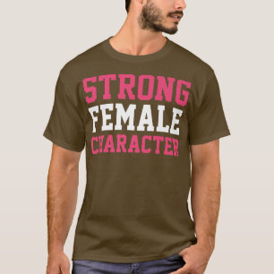 強い女性キャラクターフェミニズム5590 Tシャツ