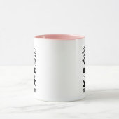 強い女性クリスチャン宗教引用文コーヒーマグ マグカップ (中央)