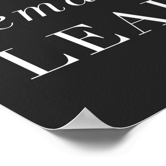 強い女性主演男優おもしろい引用文 ポスター (角)