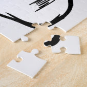 強い女性 ジグソーパズル (側面)