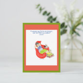 強い女性「フェミニスト」 ポストカード (スタンド正面)