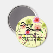 強い女性 マグネット (正面/裏面)