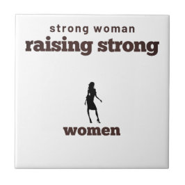 強い女性、強い女性を育てる タイル