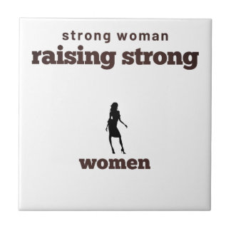 強い女性、強い女性を育てる タイル