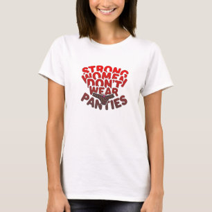 強い女性 Tシャツ