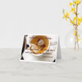 強い女 カード (黄色い花)