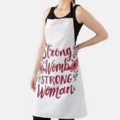 強い子宮の強い女性子宮の女性のエンパワーメント エプロン (インサイチュ)