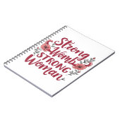 強い子宮の強い女性子宮の女性のエンパワーメント ノートブック (左側)