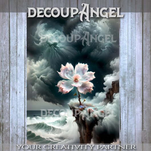 強い孤独な魂 – 切り離し –  薄葉紙