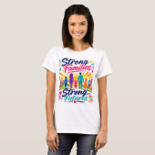 強い家族Tシャツ Tシャツ (正面フル)