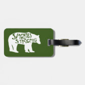 強い弱虫を吸う ラゲッジタグ (裏面横)