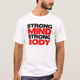 強い心の強い体 Tシャツ