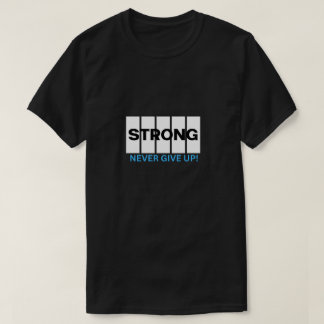 強い意志を持ち諦めない Tシャツにぴったりなギフト Tシャツ