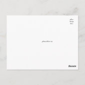 強い感動的引用文 ポストカード (裏面)