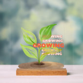 強い成長 アクリルサイン (ニュートラル)