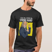 強い手の少年 Tシャツ (正面)