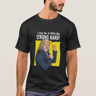 強い手の少年 Tシャツ