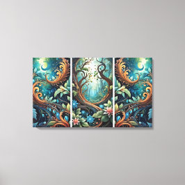 強い根 キャンバスプリント