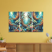 強い根 キャンバスプリント (インサイチュ (リビング))