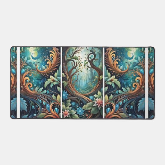 強い根 デスクマット (正面)