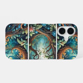 強い根 iPhone 16ケース (裏面横)