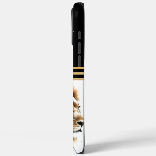 強い武人が獅子を戴威厳のあるく Case-Mate iPhoneケース (裏面 / 左)