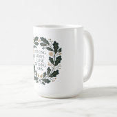 強い母が強い子供を育てる コーヒーマグカップ (正面右)