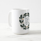 強い母が強い子供を育てる コーヒーマグカップ (正面左)