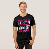 強い母は最高 トライブレンドTシャツ (正面全面)