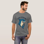 強い気持ちで飛躍しよう Tシャツ (正面フル)
