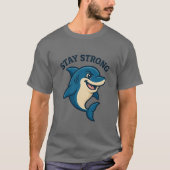 強い気持ちで飛躍しよう Tシャツ (正面)