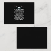 強い泳ぐ人が水泳ギフト女男性へ性 エンクロージャーカード (正面/裏面)