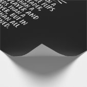 強い泳ぐ人が水泳ギフト女男性へ性 ラッピングペーパー (角)