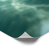 強い海感動的波 ポスター (角)