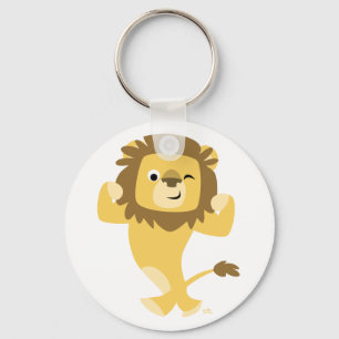 強い漫画のライオンのkeychain キーホルダー