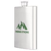 強い煙 フラスク (左)