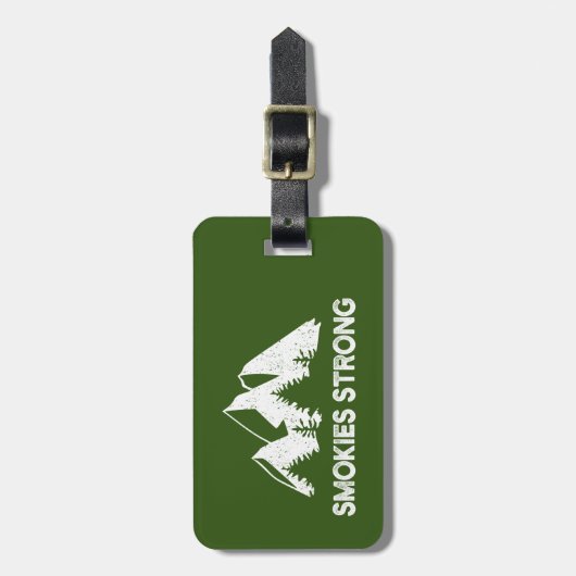 強い煙 ラゲッジタグ (正面縦)