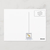 強い盾のポストカ感動的ード ポストカード (裏面)