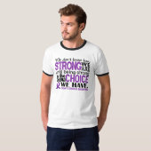 強い私達がいかにあるかクローン病 Tシャツ (正面フル)