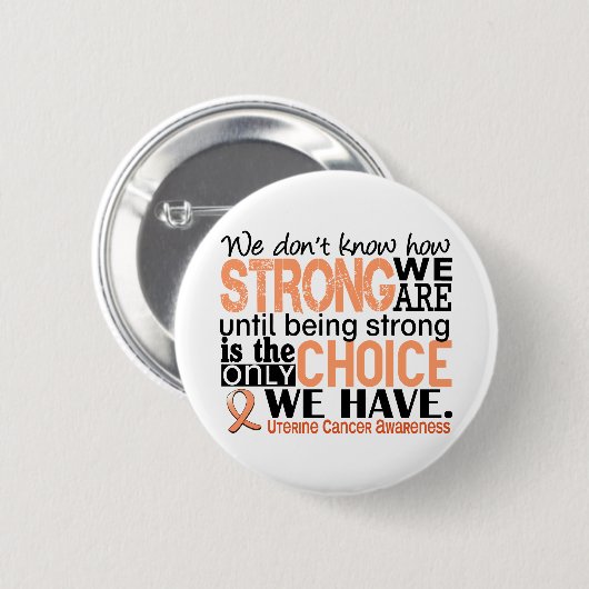 強い私達がいかにあるか子宮の蟹座 缶バッジ (正面&裏面)